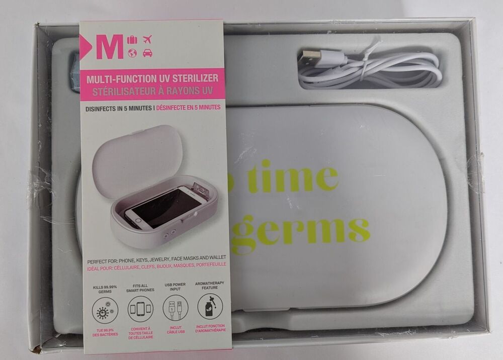 Cell Phone UV Sanitizer With Aromatherapy Function